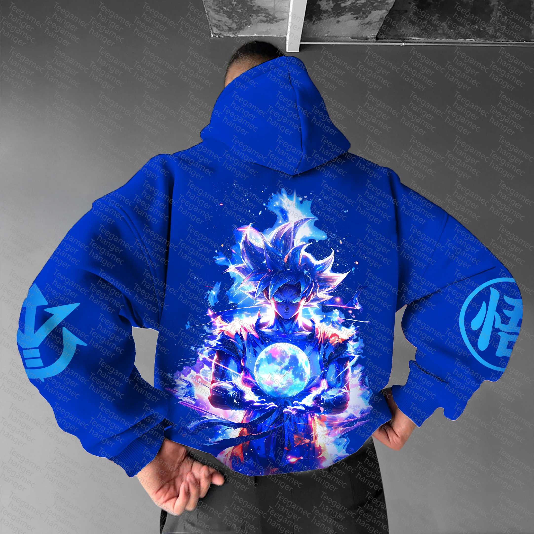 Unisex Anime Graphic Streetwear Vintage Hoodie