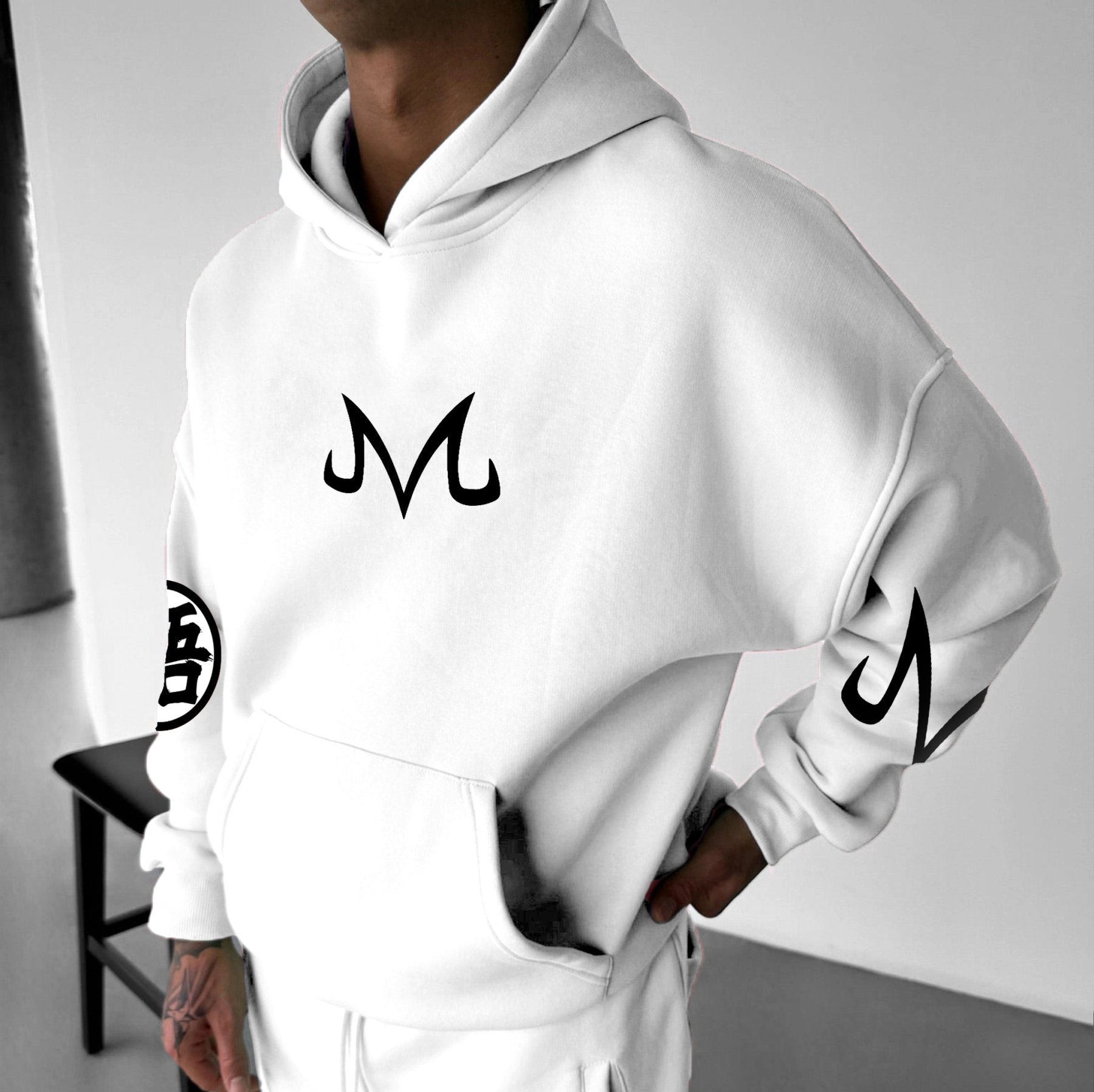 Unisex Anime Graphic Streetwear Vintage Hoodie