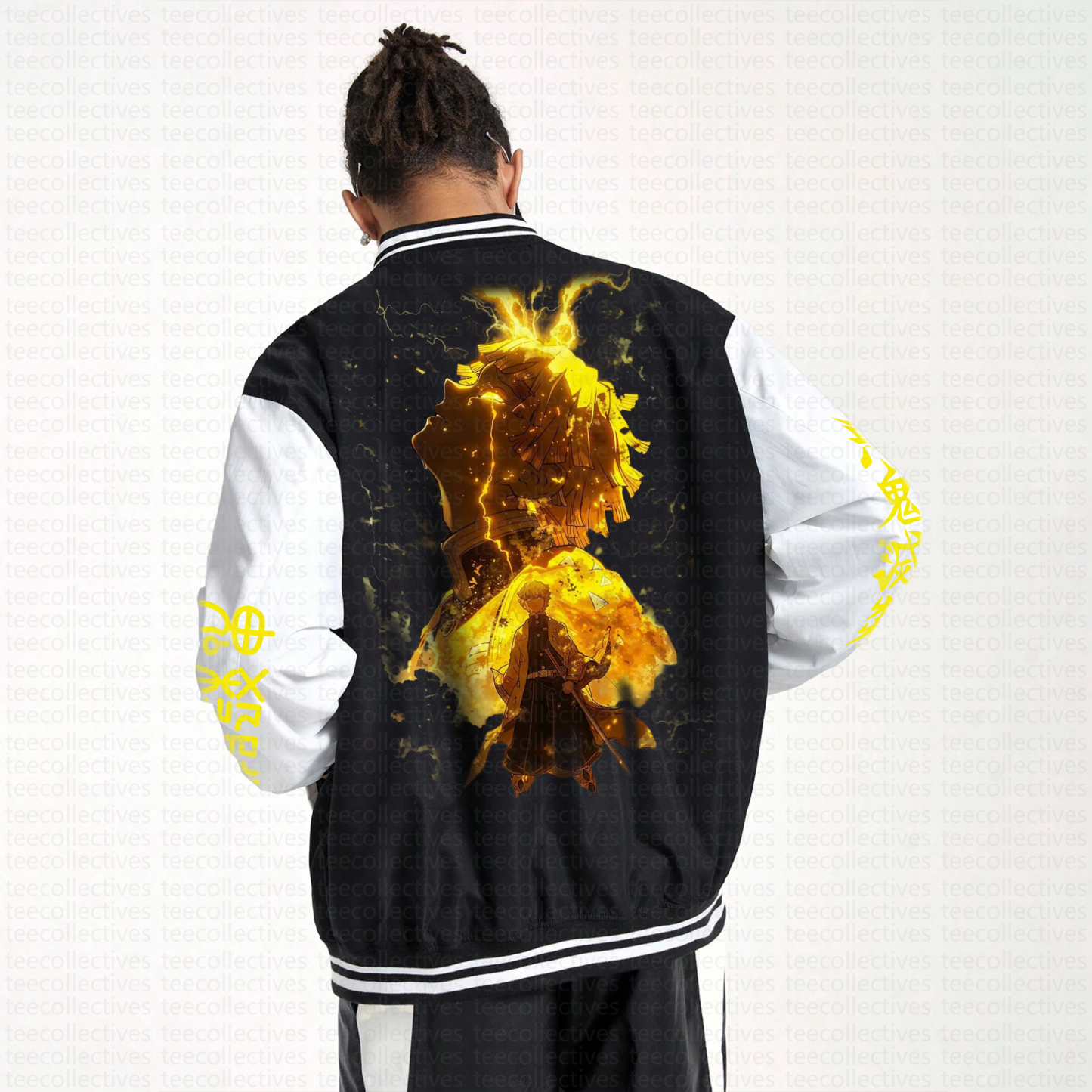 Spring And Autumn Unisex Casual Streetwear Fashion Jacket | Demon Slay