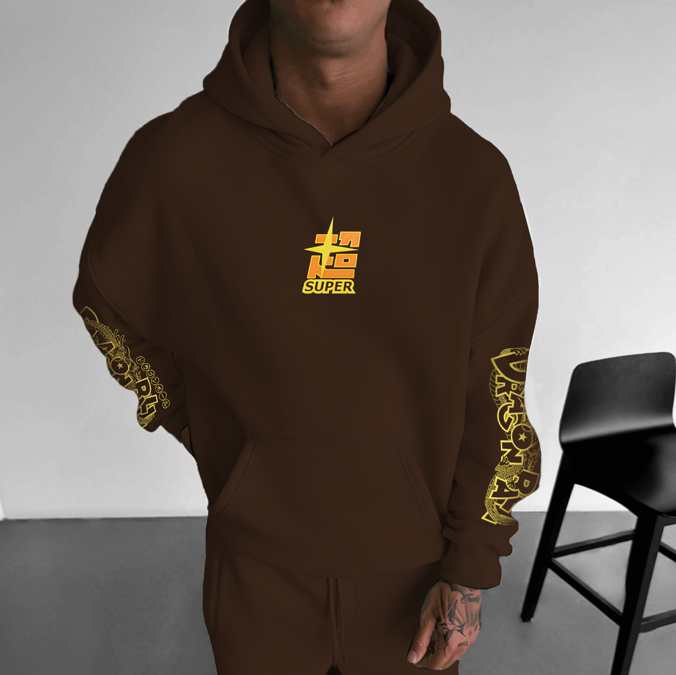 Unisex Anime Graphic Streetwear Vintage Hoodie