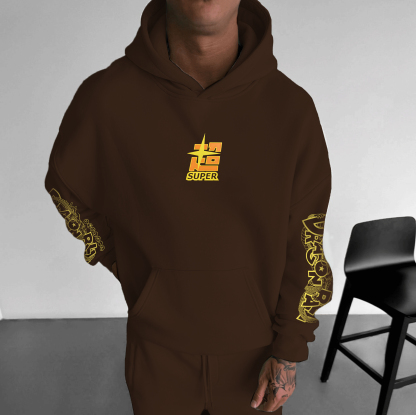 Unisex Anime Graphic Streetwear Vintage Hoodie