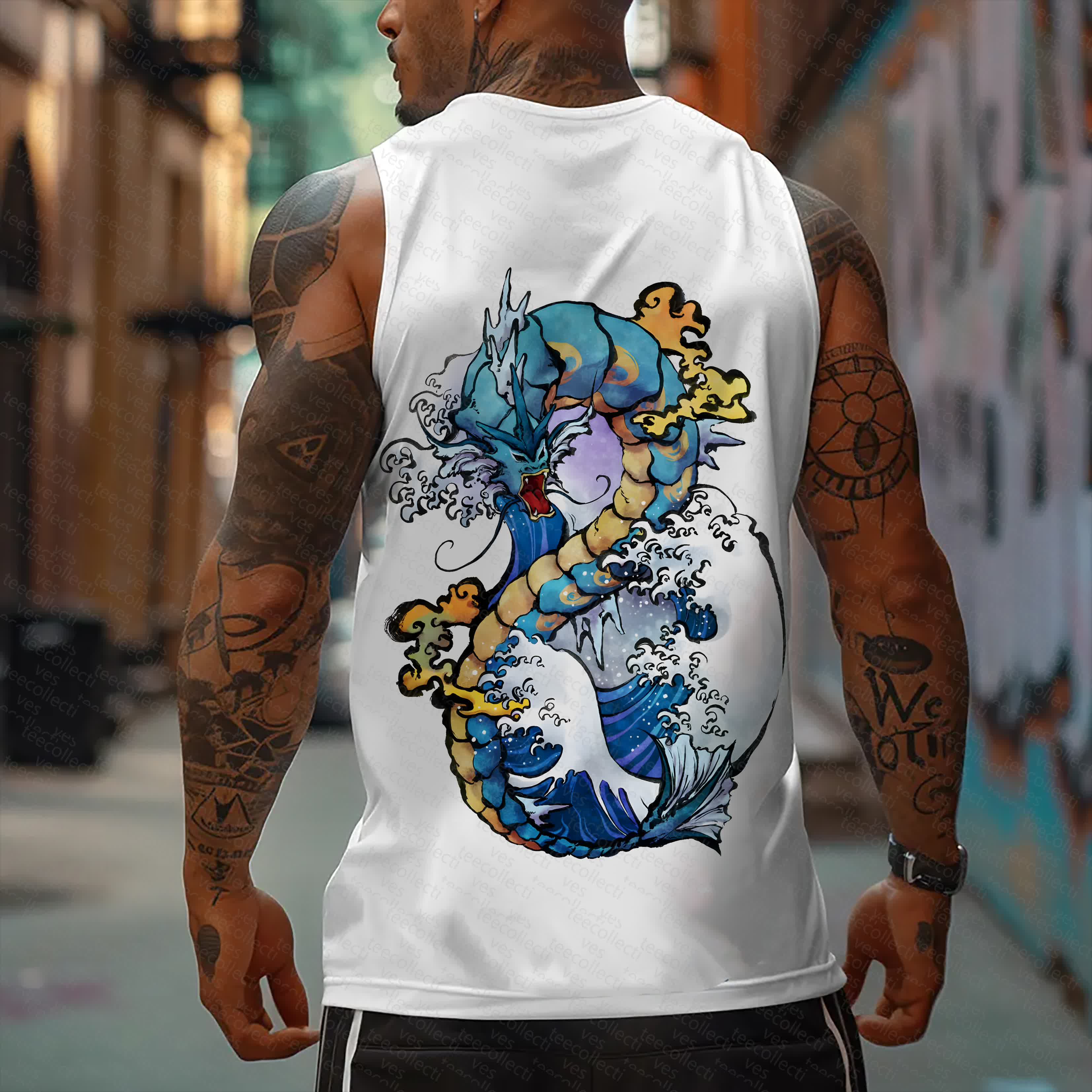 Unisex  “Pokémon” Casual Anime  Tank Top