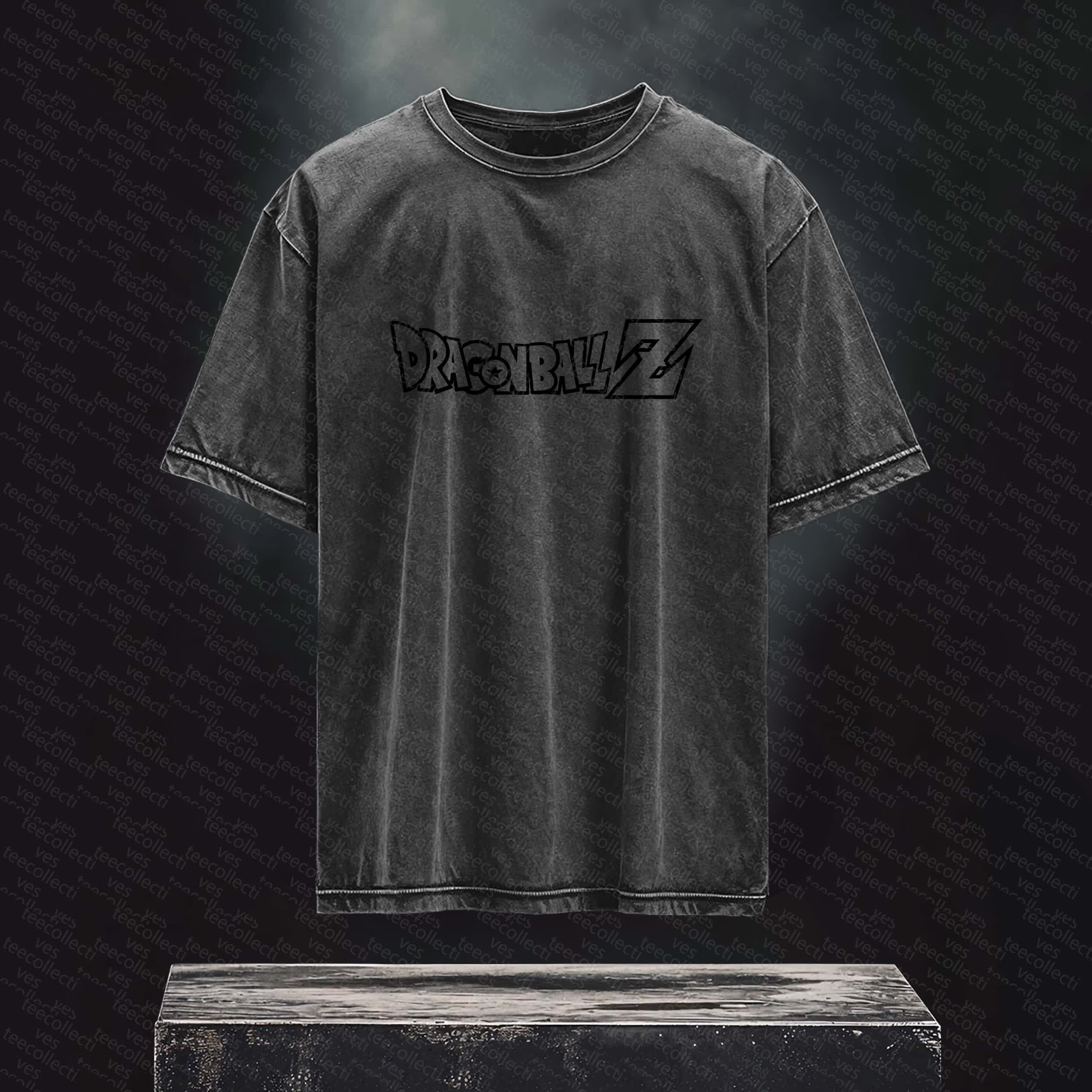 Unisex Anime Inspired Vintage Washed T-Shirt丨 Dragon Ball