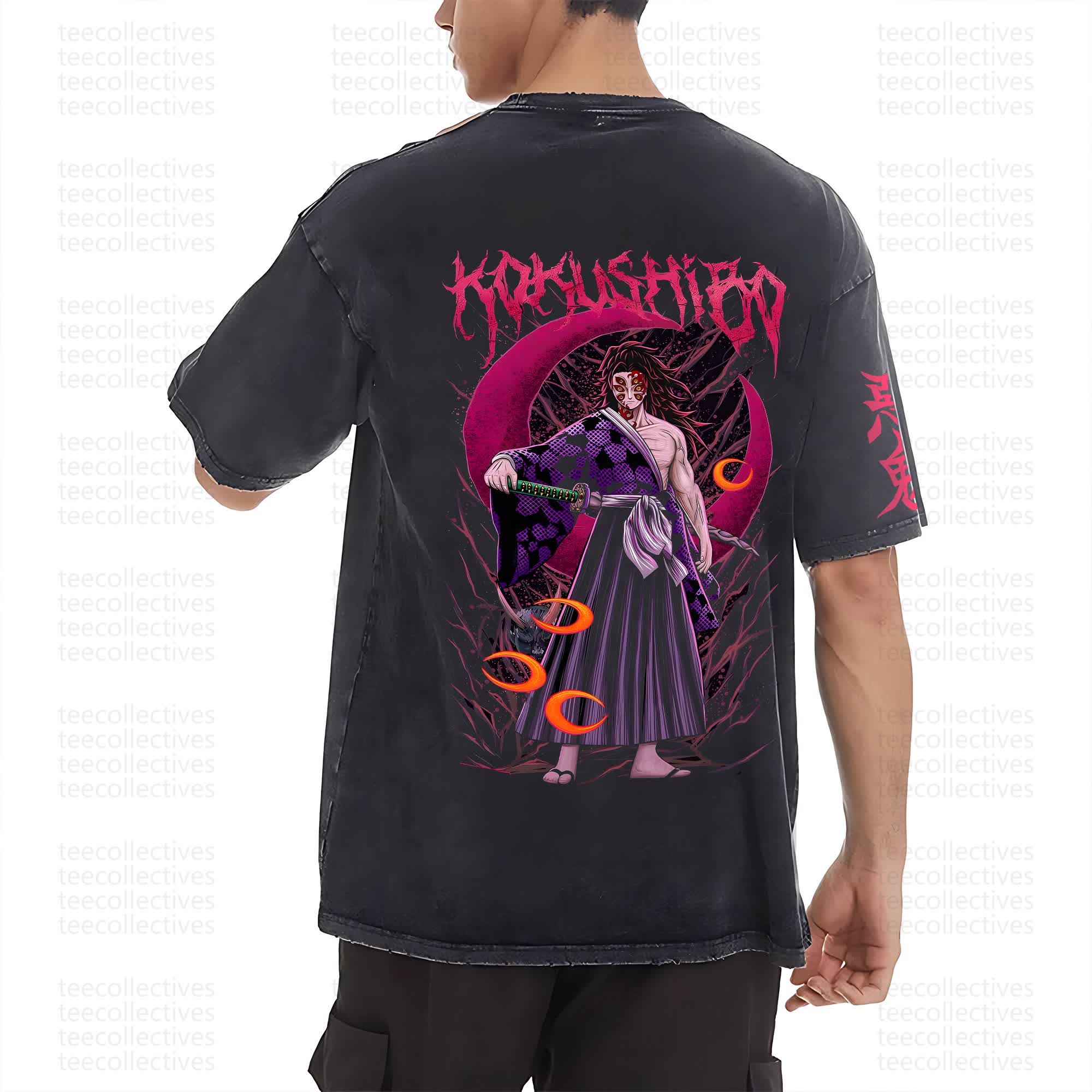 Demon Slayer Vintage Washed Unisex T-Shirt