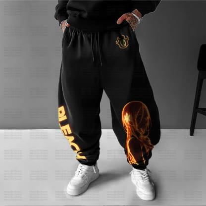 Unisex Anime Inspired Vintage Pants丨Bleach