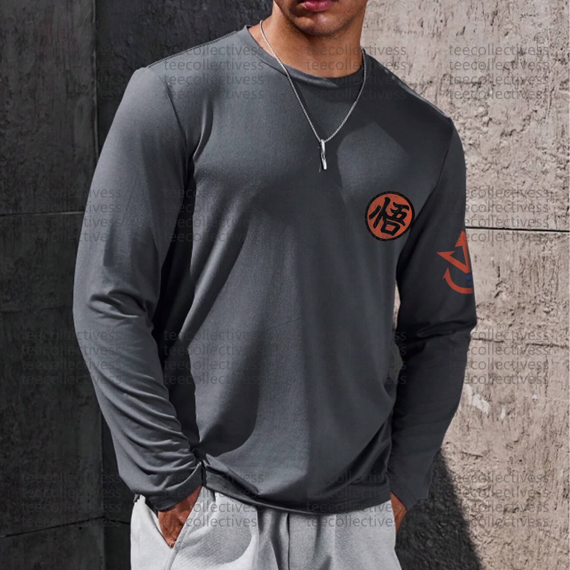 Unisex “DragonBALL Z” Anime Graphic Streetwear Vintage long-sleeved T-shirt