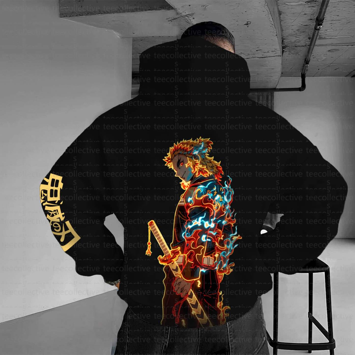 Unisex Anime Graphic Streetwear Vintage Hoodie丨Demon Slayer X Pokémon