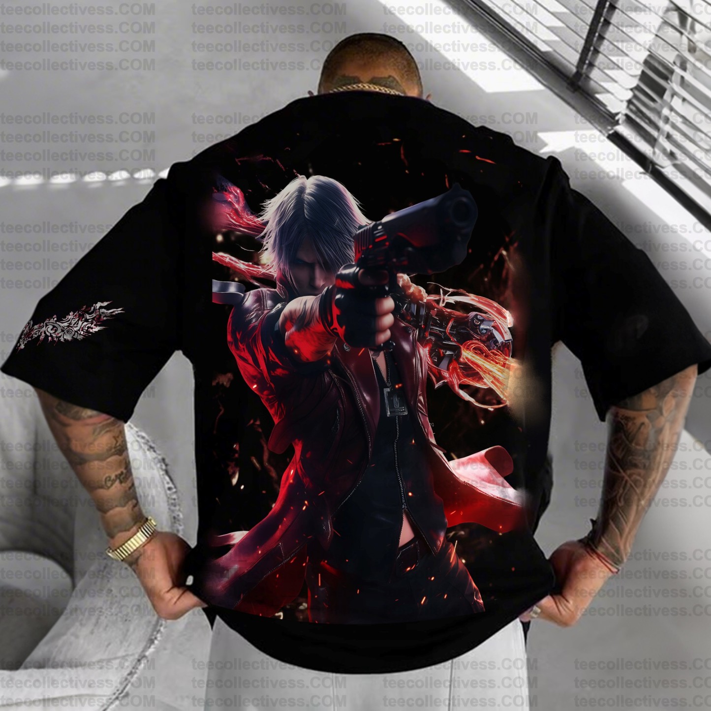 Unisex Anime Inspired Vintage T-Shirt丨Demon Slayer X Pokémon