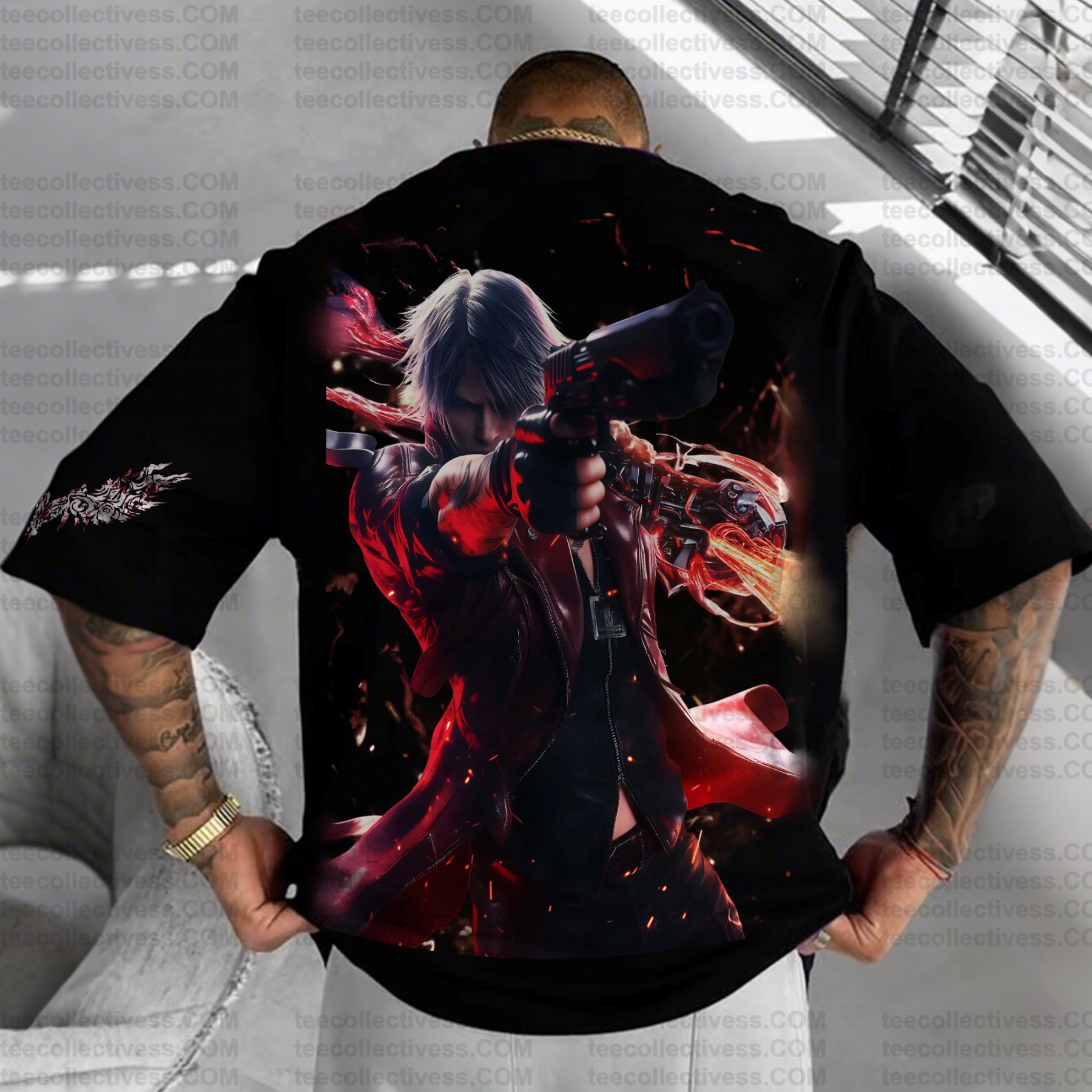 Unisex Anime Inspired Vintage T-Shirt丨Demon Slayer X Pokémon