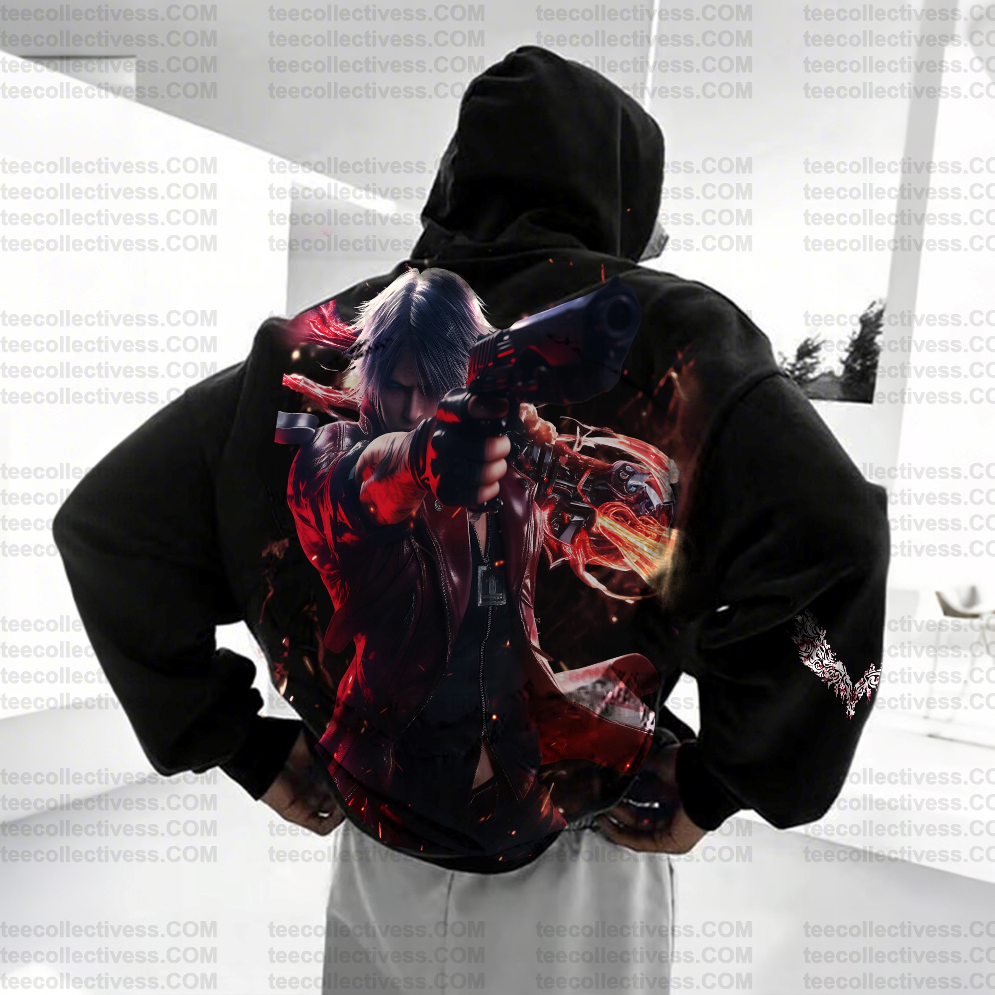 Unisex Anime Graphic Streetwear Vintage Hoodie