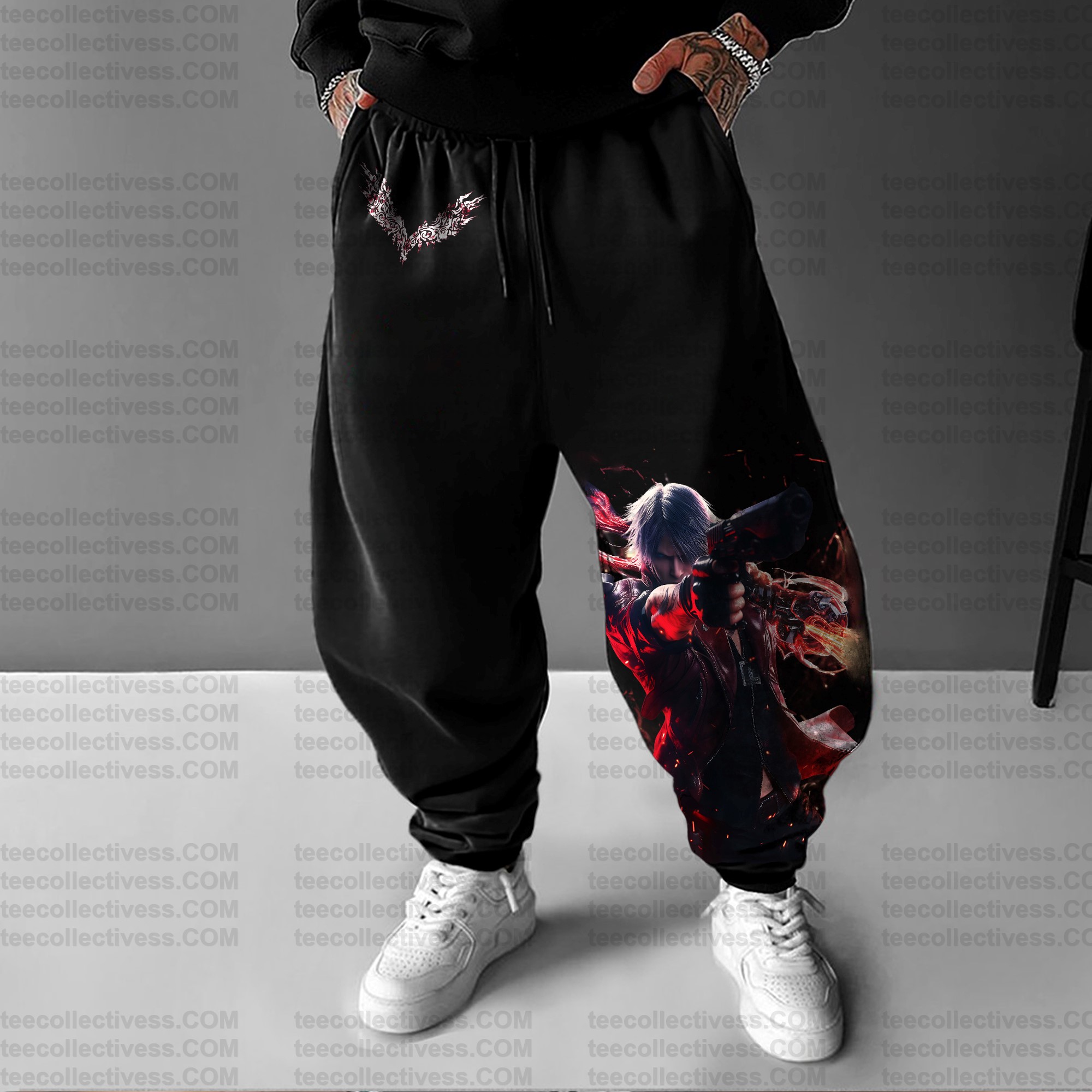 Unisex Casual Anime Streetwear Pants