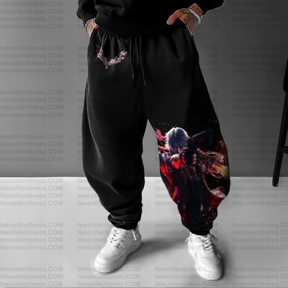 Unisex Casual Anime Streetwear Pants