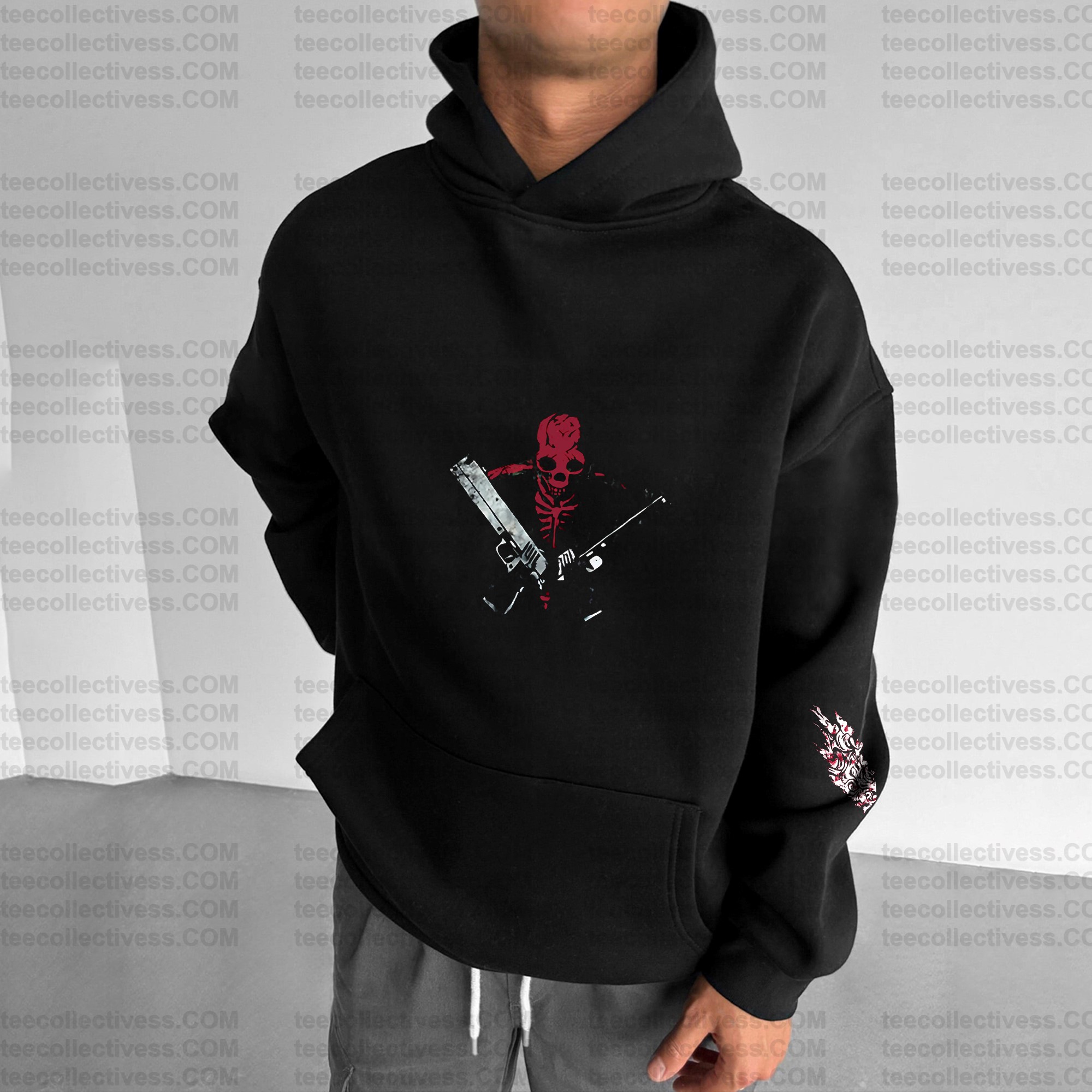 Unisex Anime Graphic Streetwear Vintage Hoodie