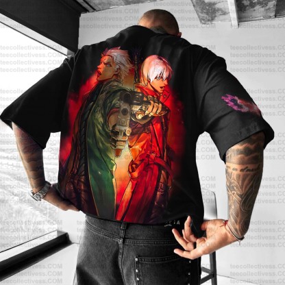 Unisex Anime Inspired Vintage T-Shirt