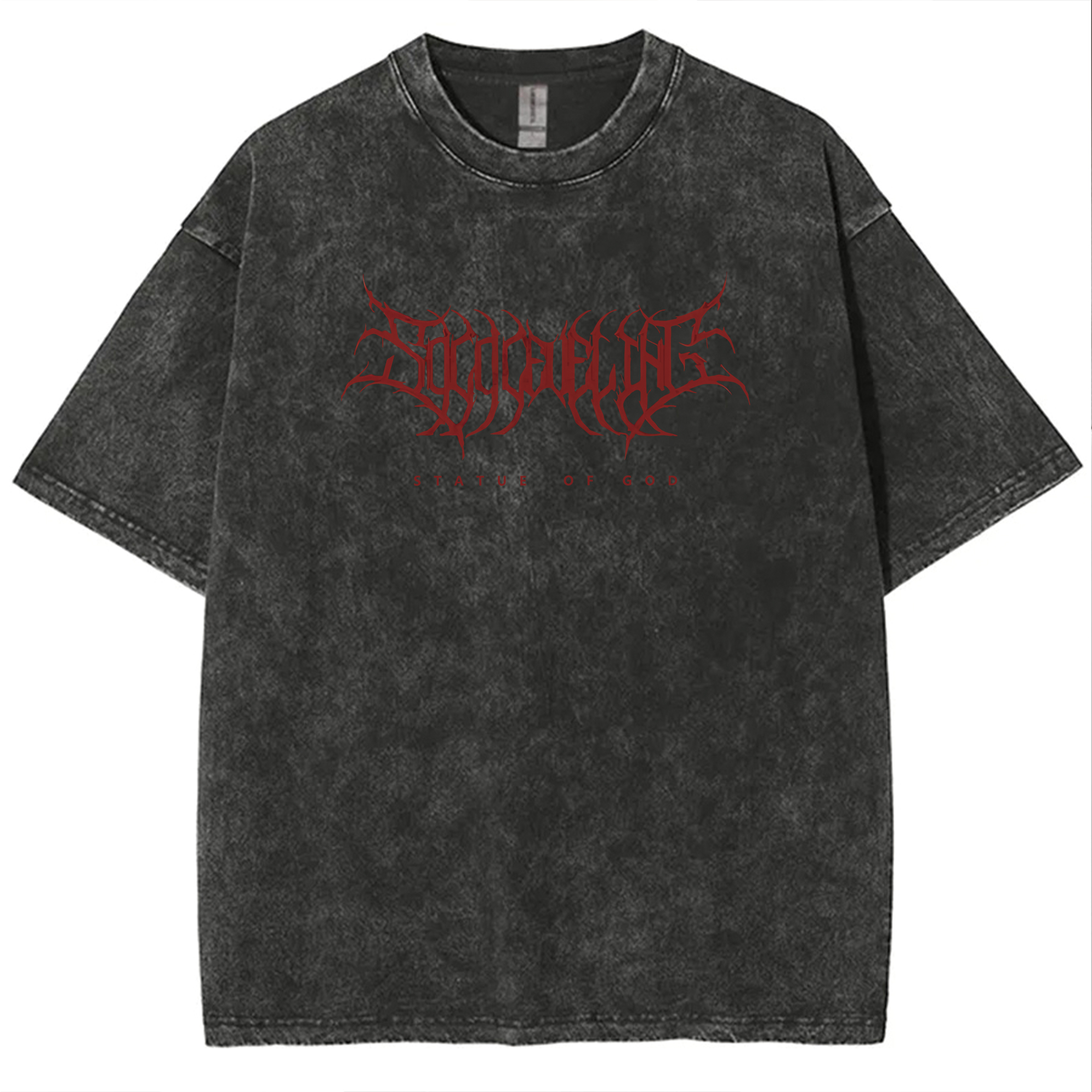 Unisex High Quality Inspired Vintage They are basically 3D Direct Injection Washed  Injection T-Shirt