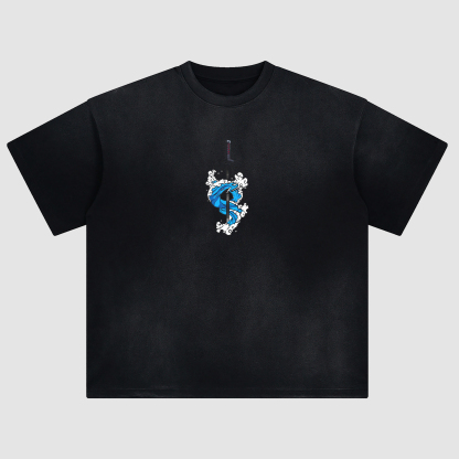 Unisex Fit ANIME Washed T-Shirt