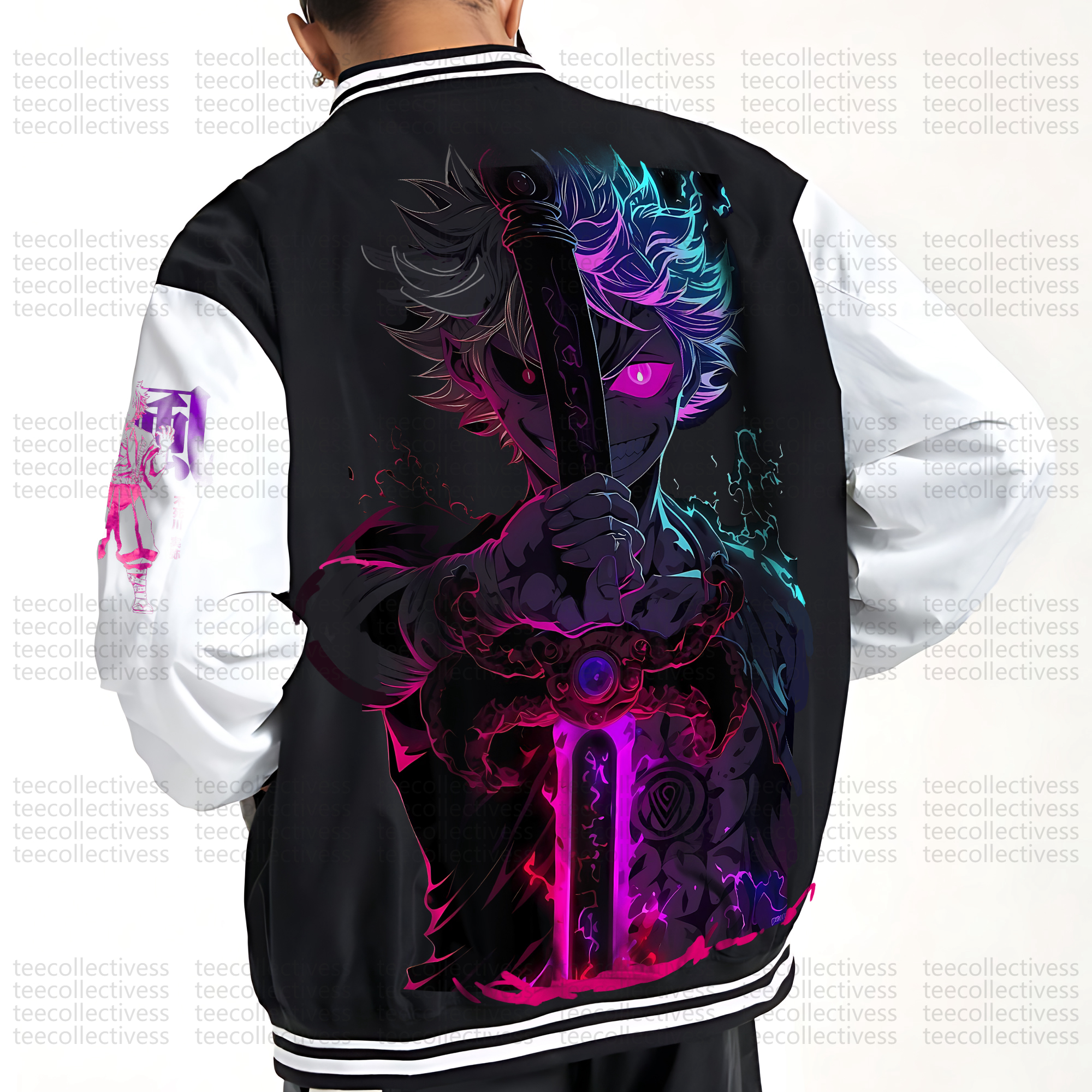 Spring And Autumn Unisex Casual Streetwear Fashion Jacket | Demon Slayer