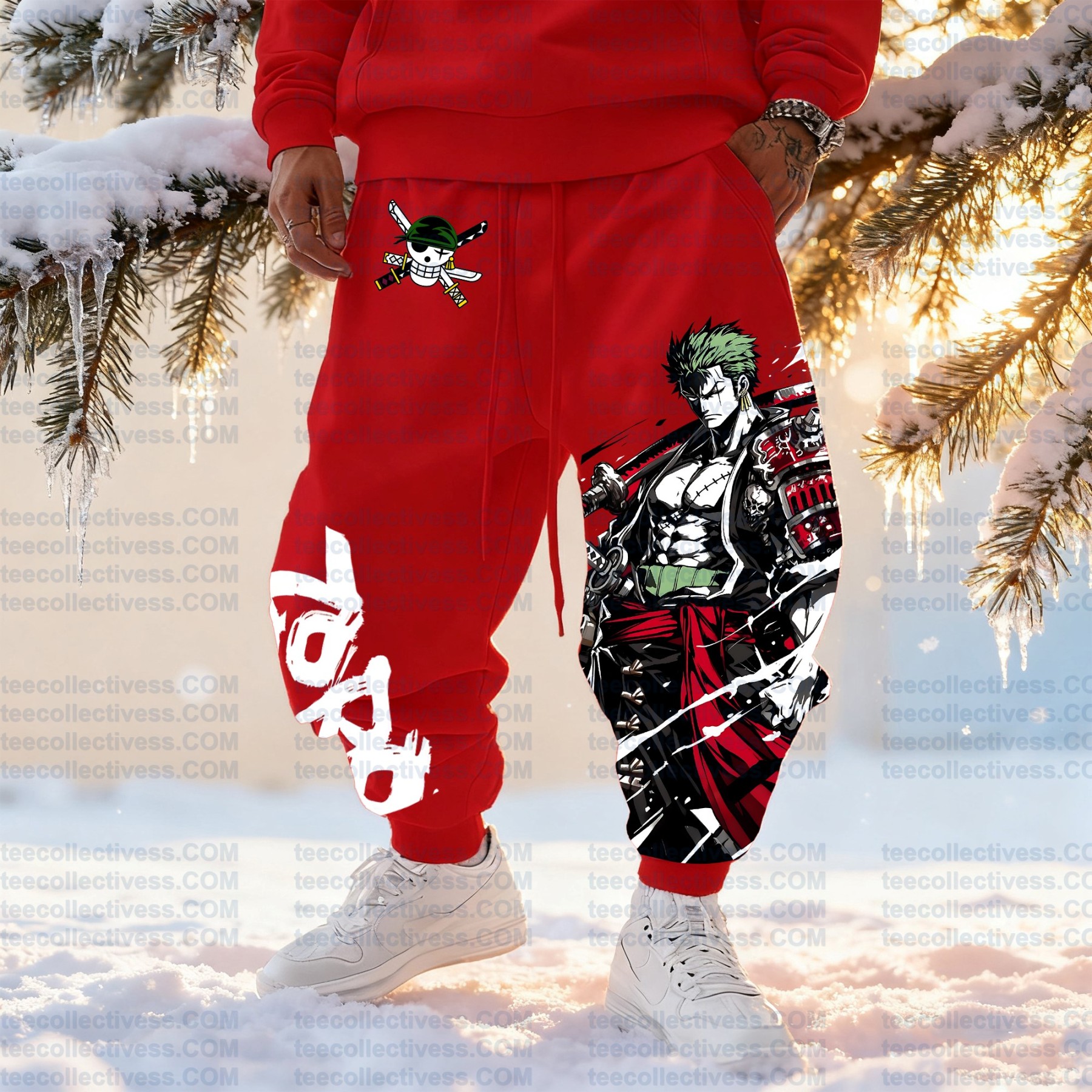 Unisex Casual Anime Streetwear Pants