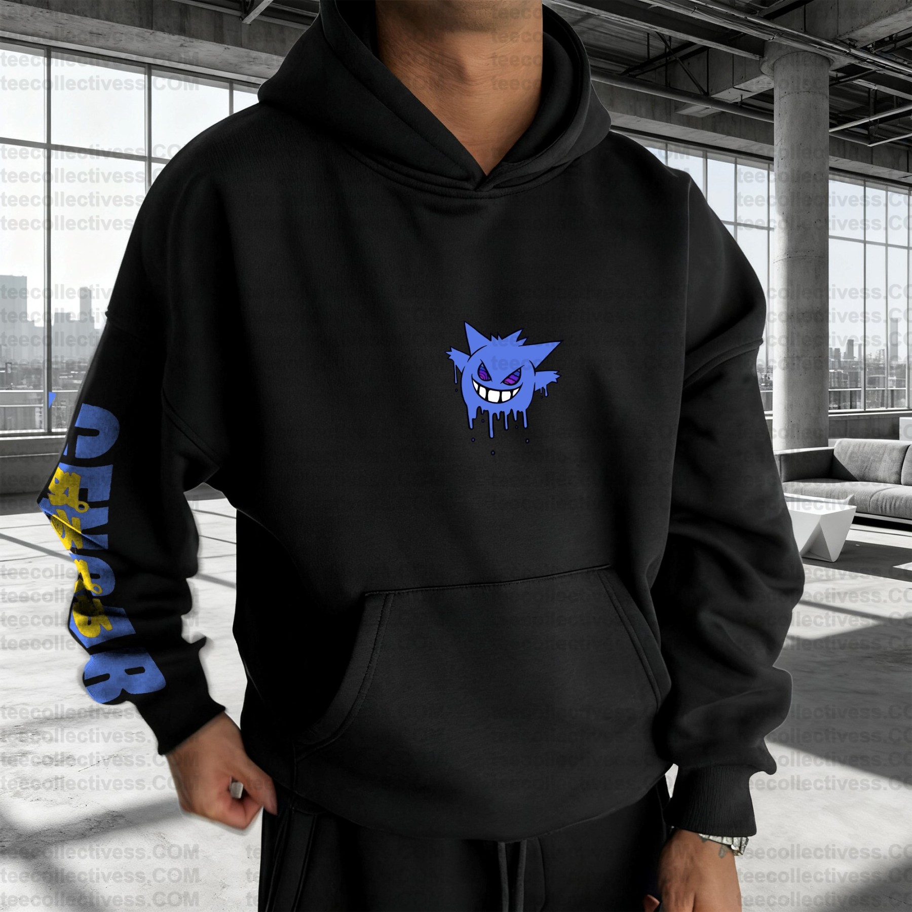 Plus Velvet Unisex Anime Graphic Streetwear Vintage Hoodie