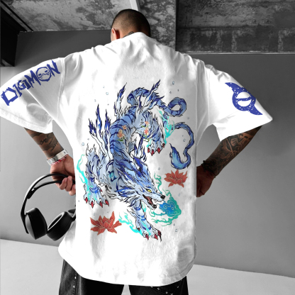 Unisex  "Digimon" Anime Inspired Vintage T-Shirt