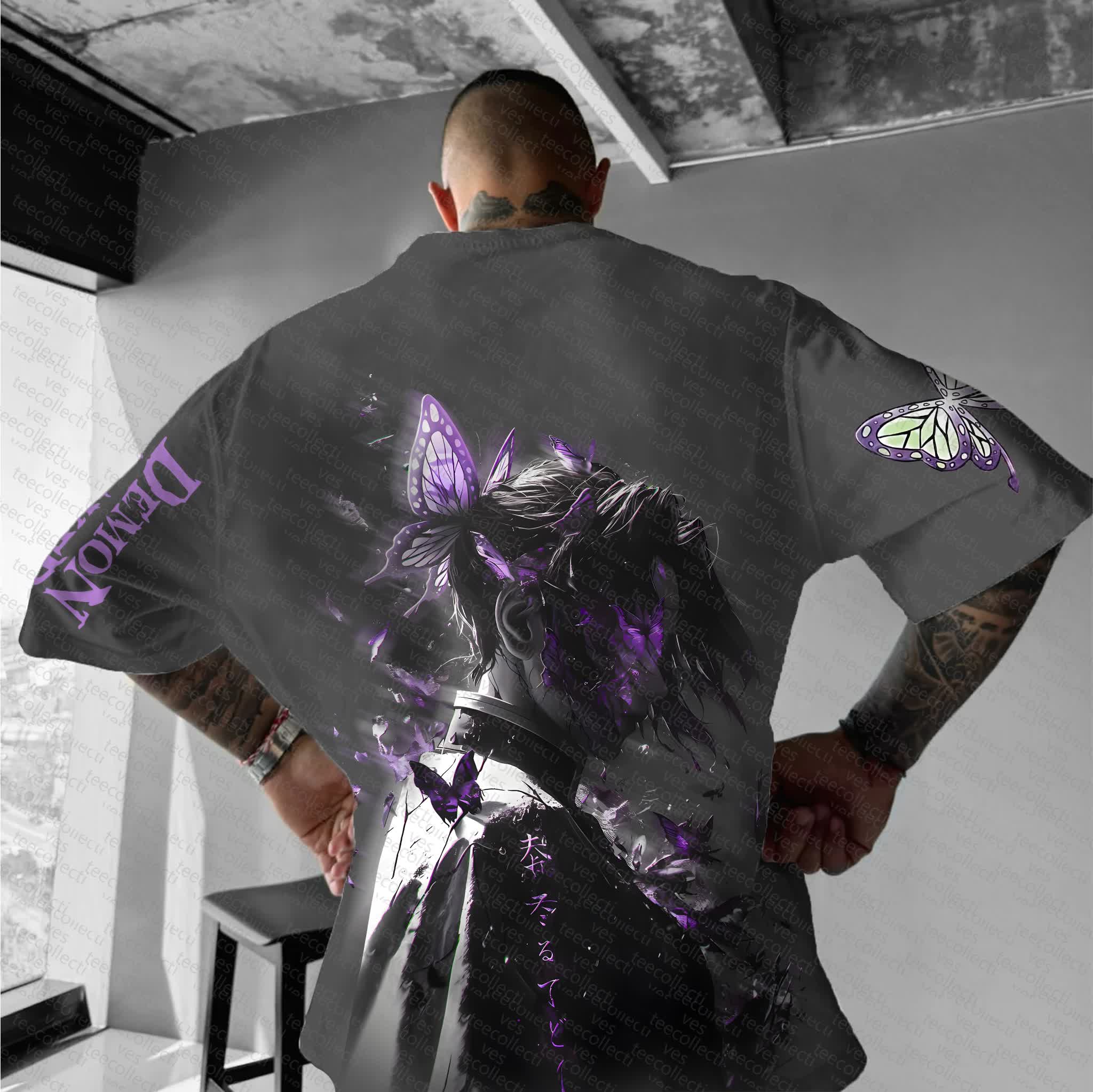 Unisex  "Demon Slayer" Anime Inspired Vintage T-Shirt