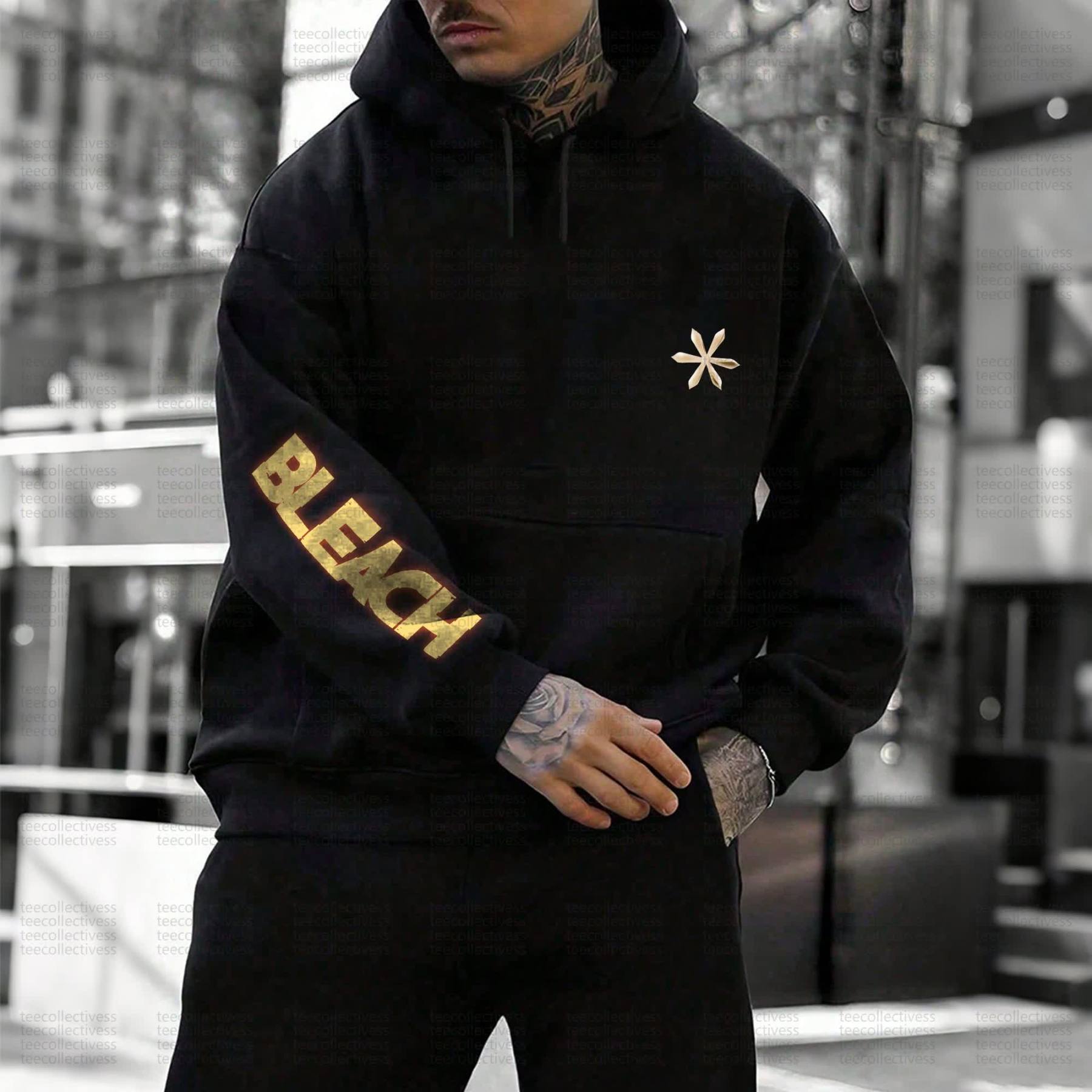 Unisex “Bleach” Anime Graphic Streetwear Vintage Hoodie