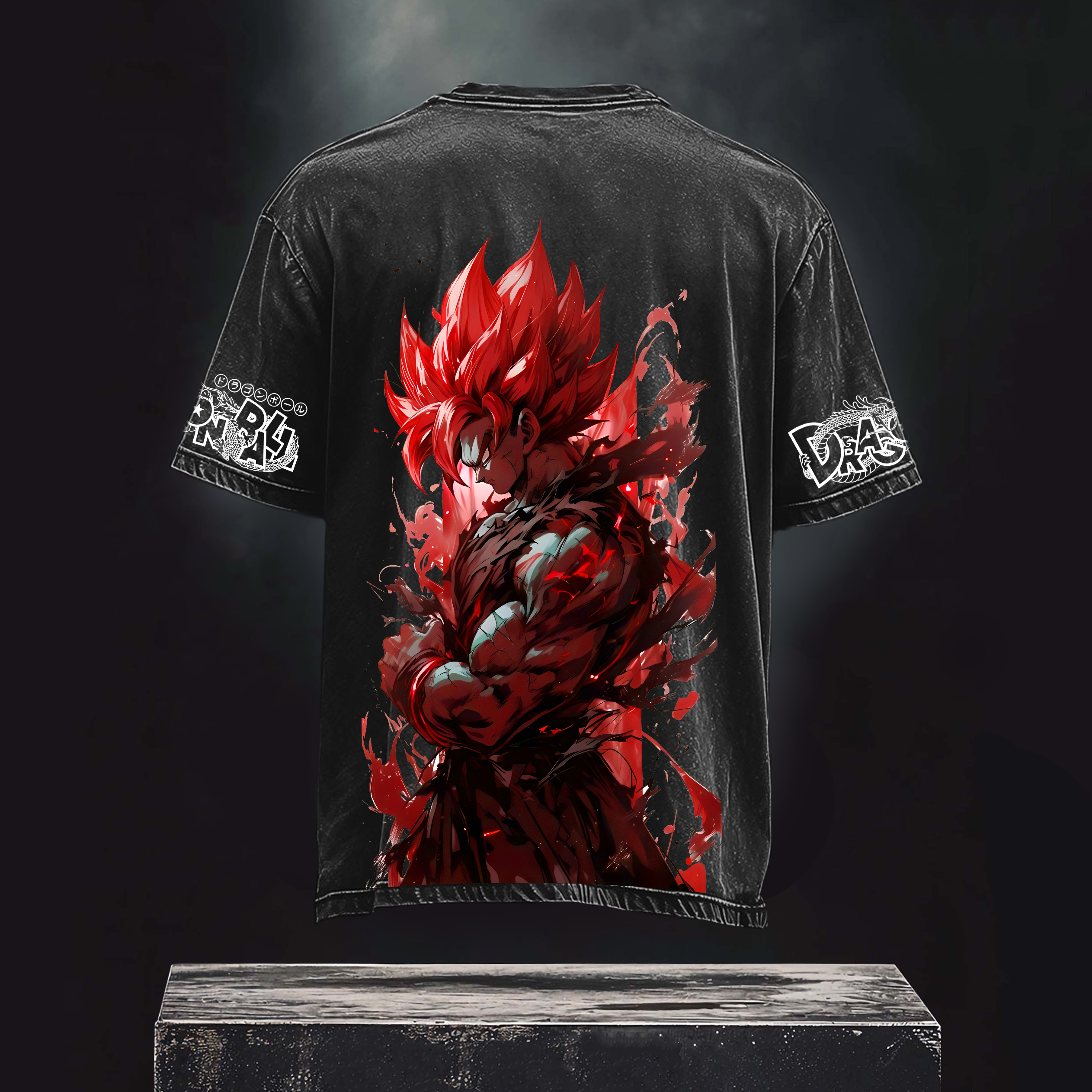 Unisex Anime Inspired Vintage T-Shirt