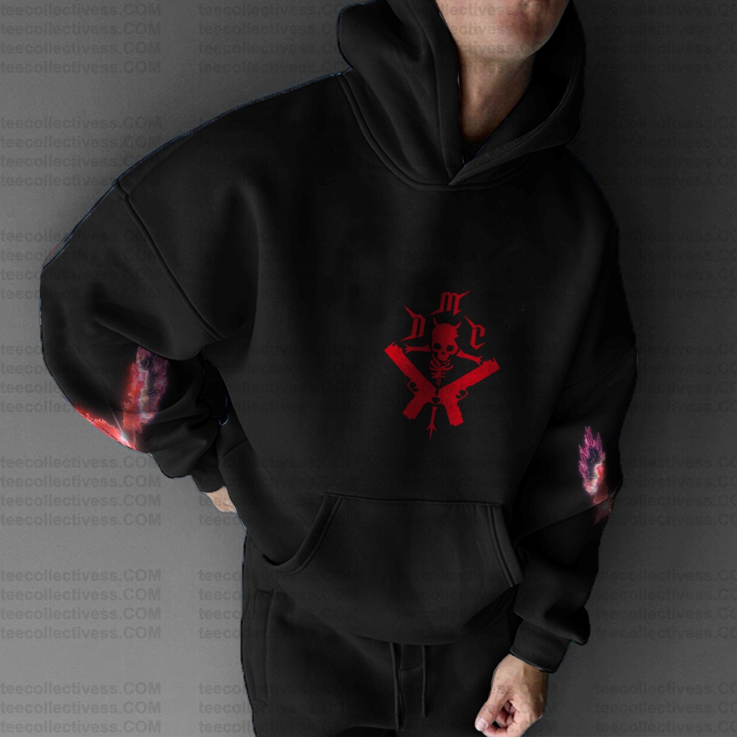 Unisex Anime Graphic Streetwear Vintage Hoodie