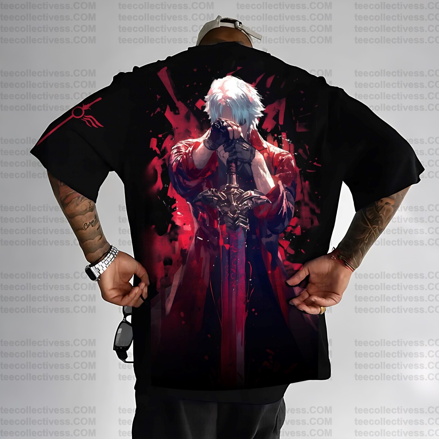 Unisex Anime Inspired Vintage T-Shirt丨Demon Slayer X Pokémon