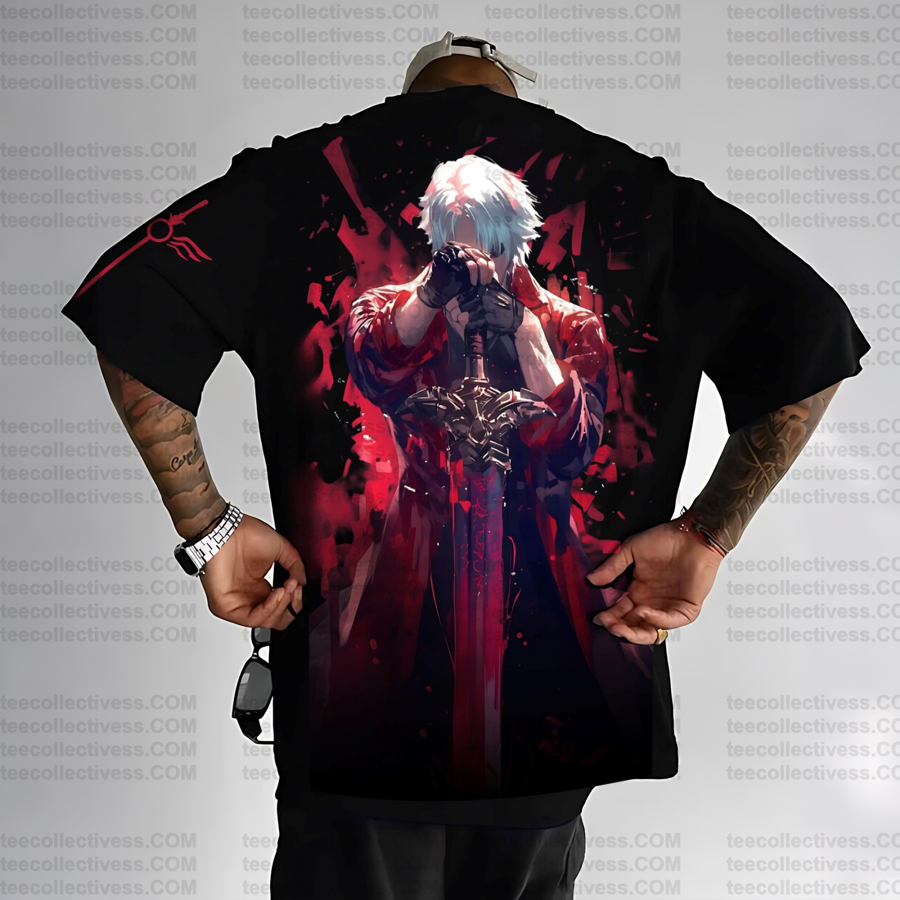 Unisex Anime Inspired Vintage T-Shirt丨Demon Slayer X Pokémon