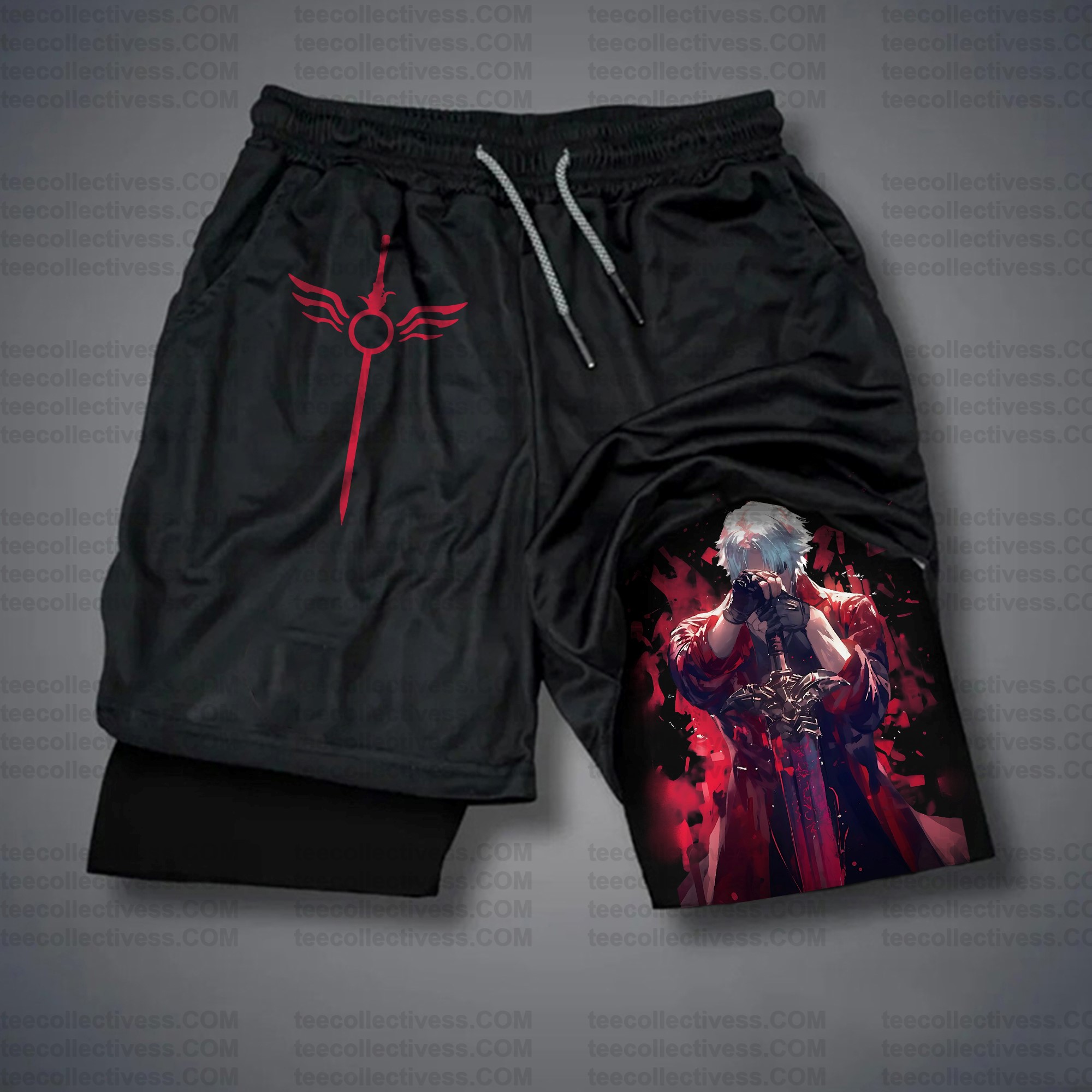 Unisex Casual Anime Streetwear Shorts