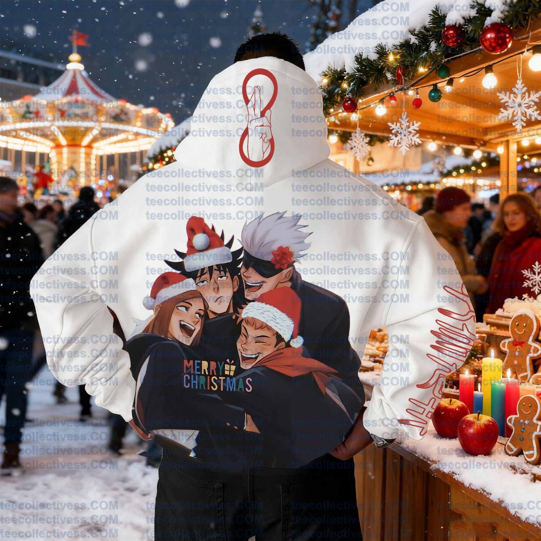 Unisex Anime Graphic Streetwear Vintage Hoodie丨Demon slayer