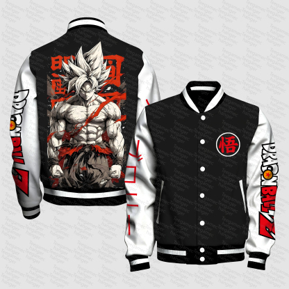 Unisex Vintage Anime Graphic Jacket