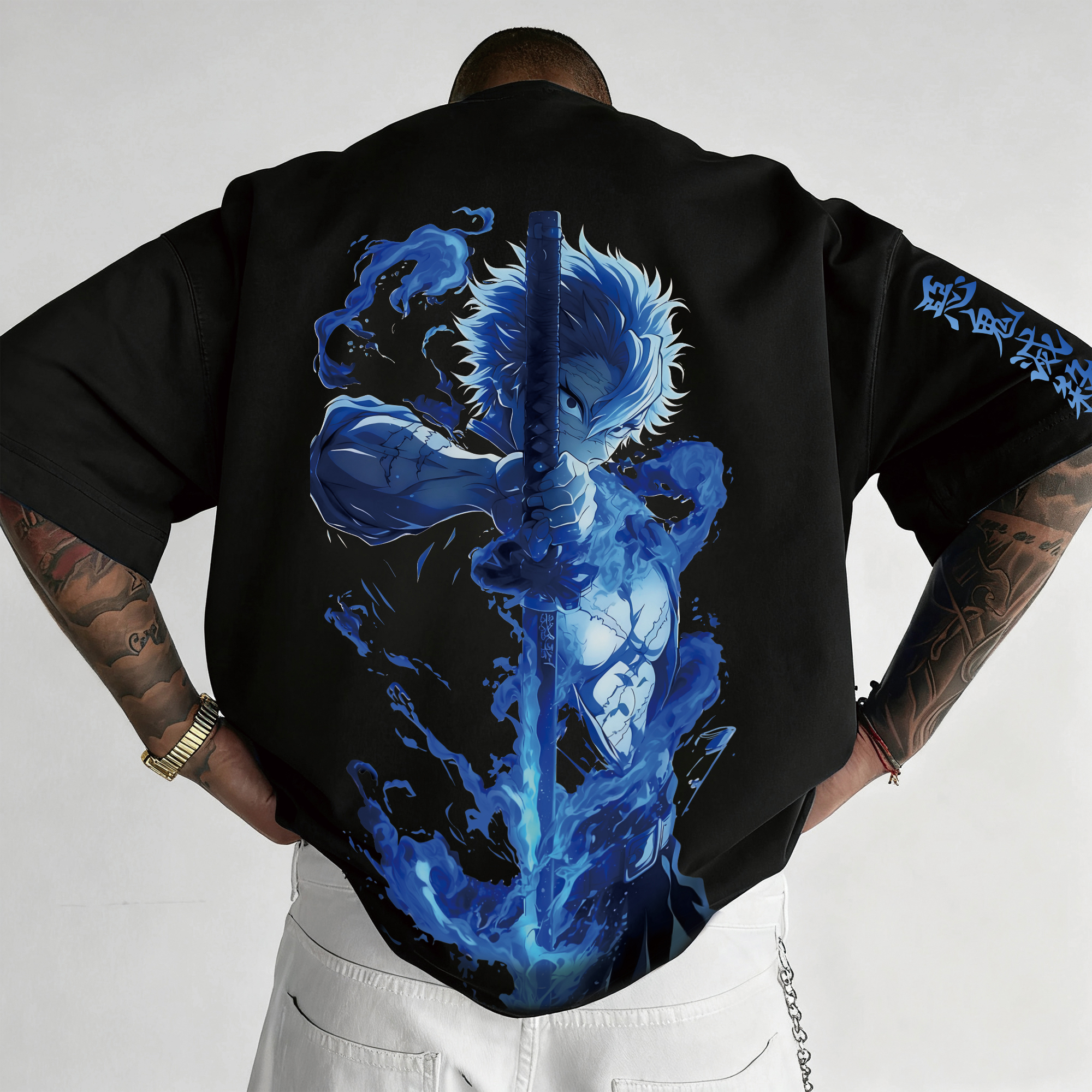 Unisex Anime Inspired Vintage T-Shirt丨Demon Slayer