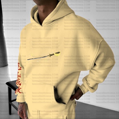 Plus Velvet Unisex Anime Graphic Streetwear Vintage Hoodie