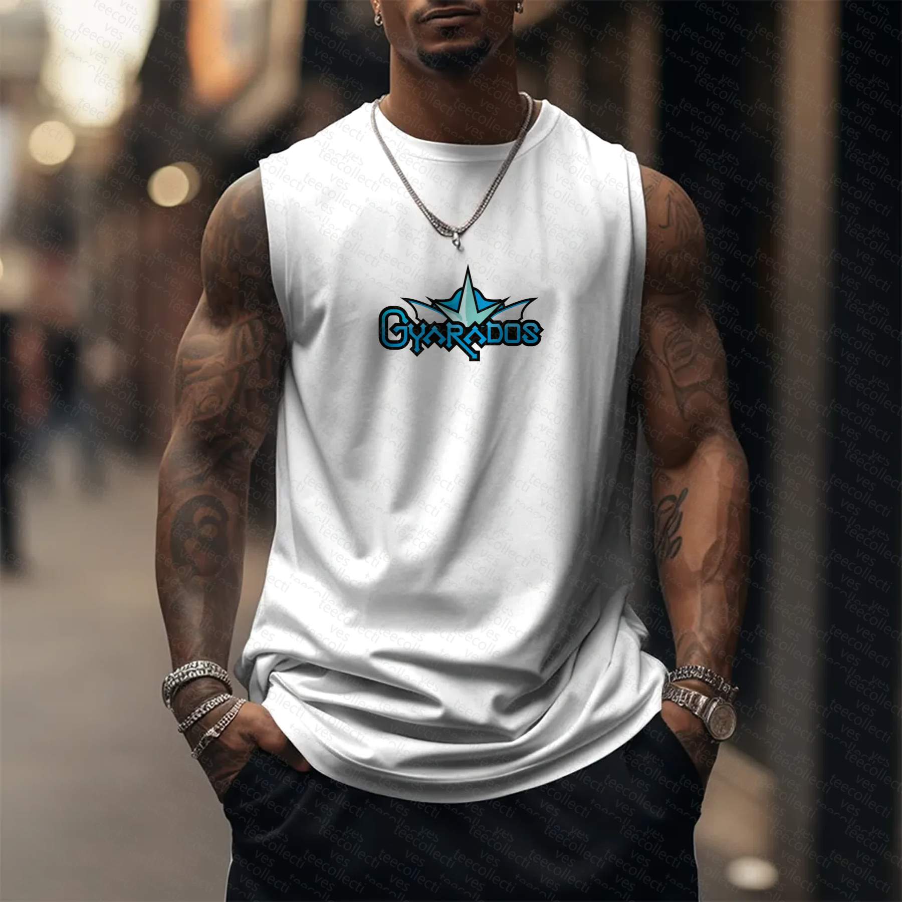 Unisex  “Pokémon” Casual Anime  Tank Top