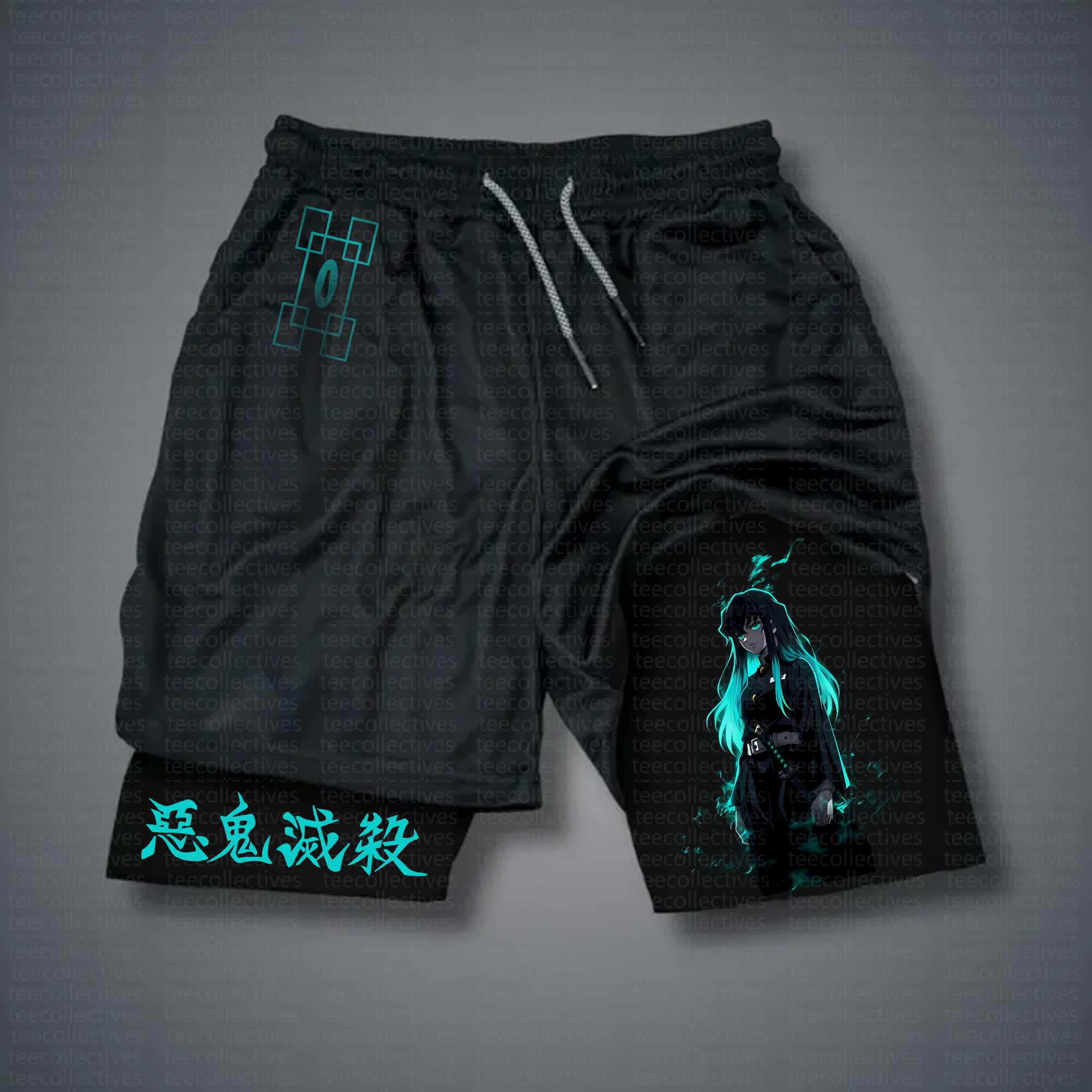 Unisex Casual Anime Streetwear Shorts 丨Demon Slayer