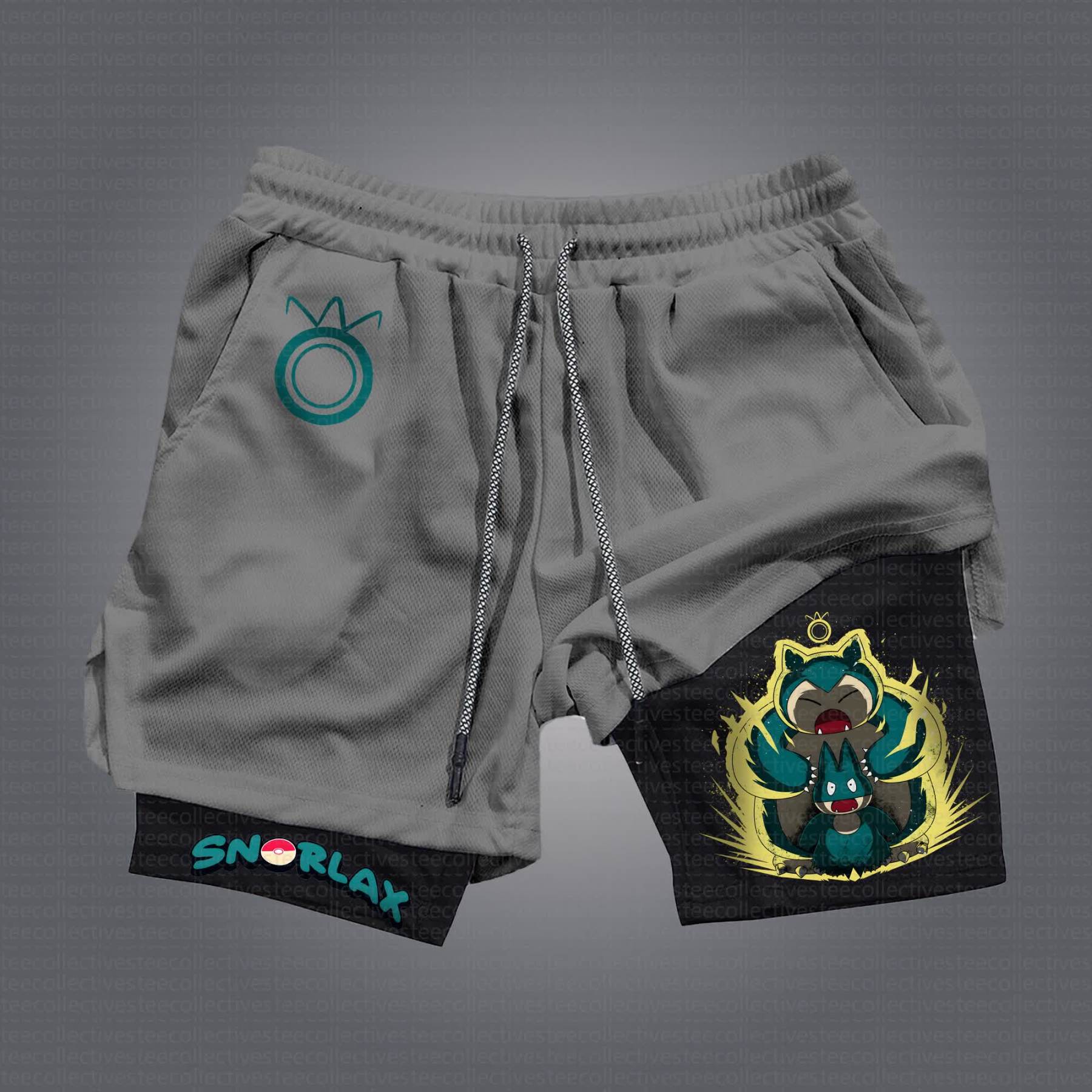 Unisex Casual Anime Streetwear Shorts 丨Demon Slayer X Pokémon