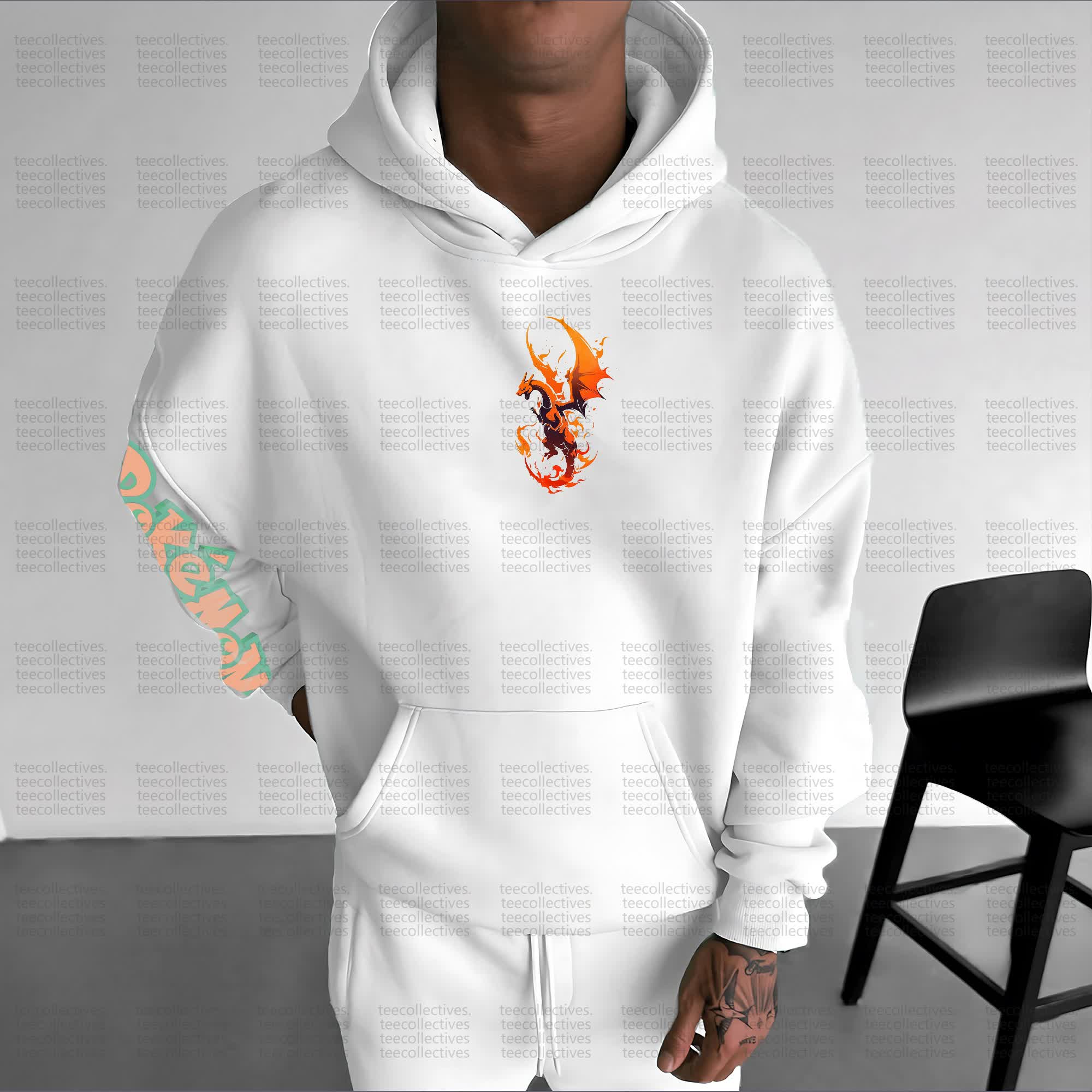 Unisex “Pokémon” Anime Graphic Streetwear Vintage Hoodie