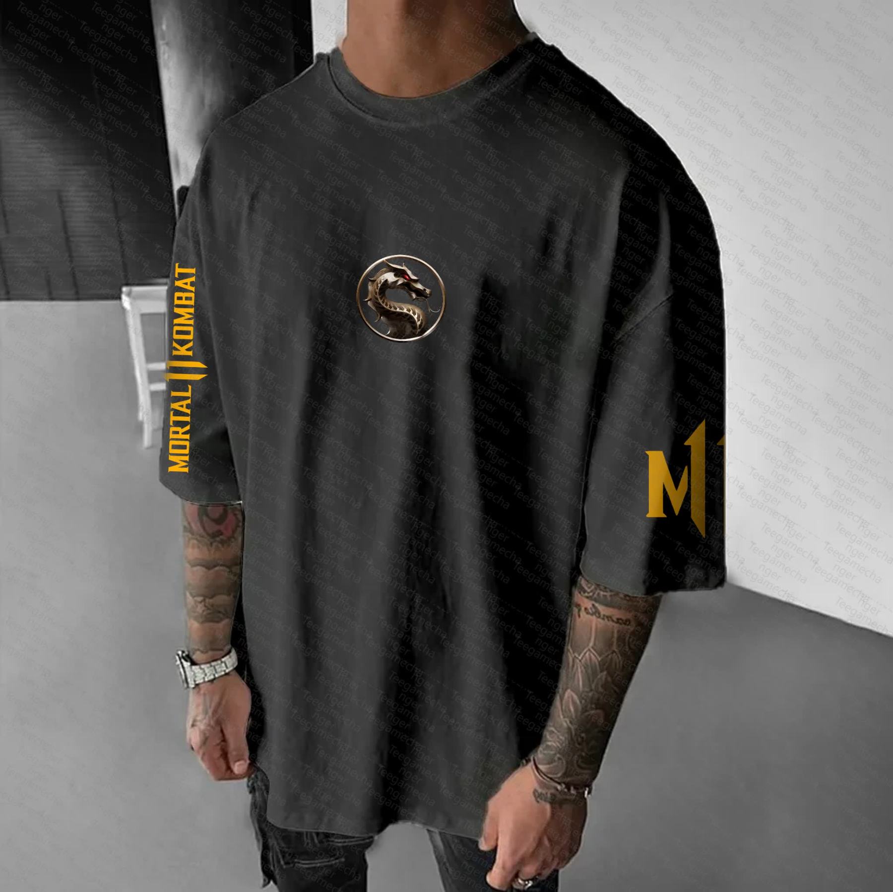 Unisex  "Mortal Kombat"  Inspired Vintage T-Shirt