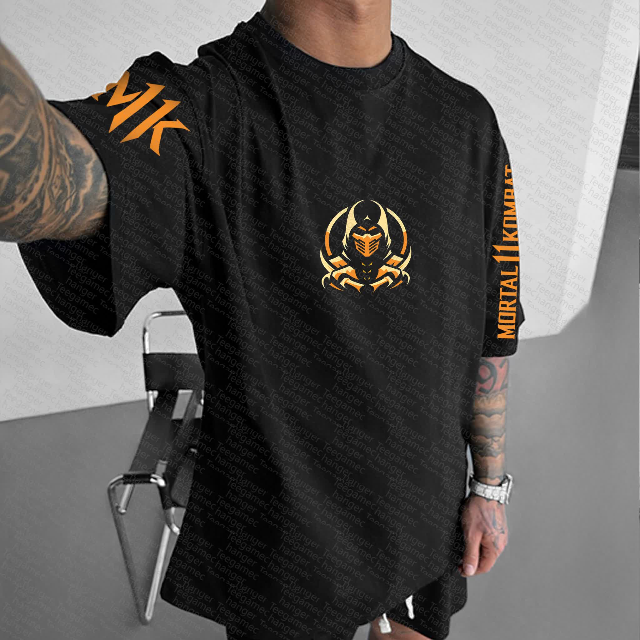 Unisex  "Mortal Kombat"  Inspired Vintage T-Shirt
