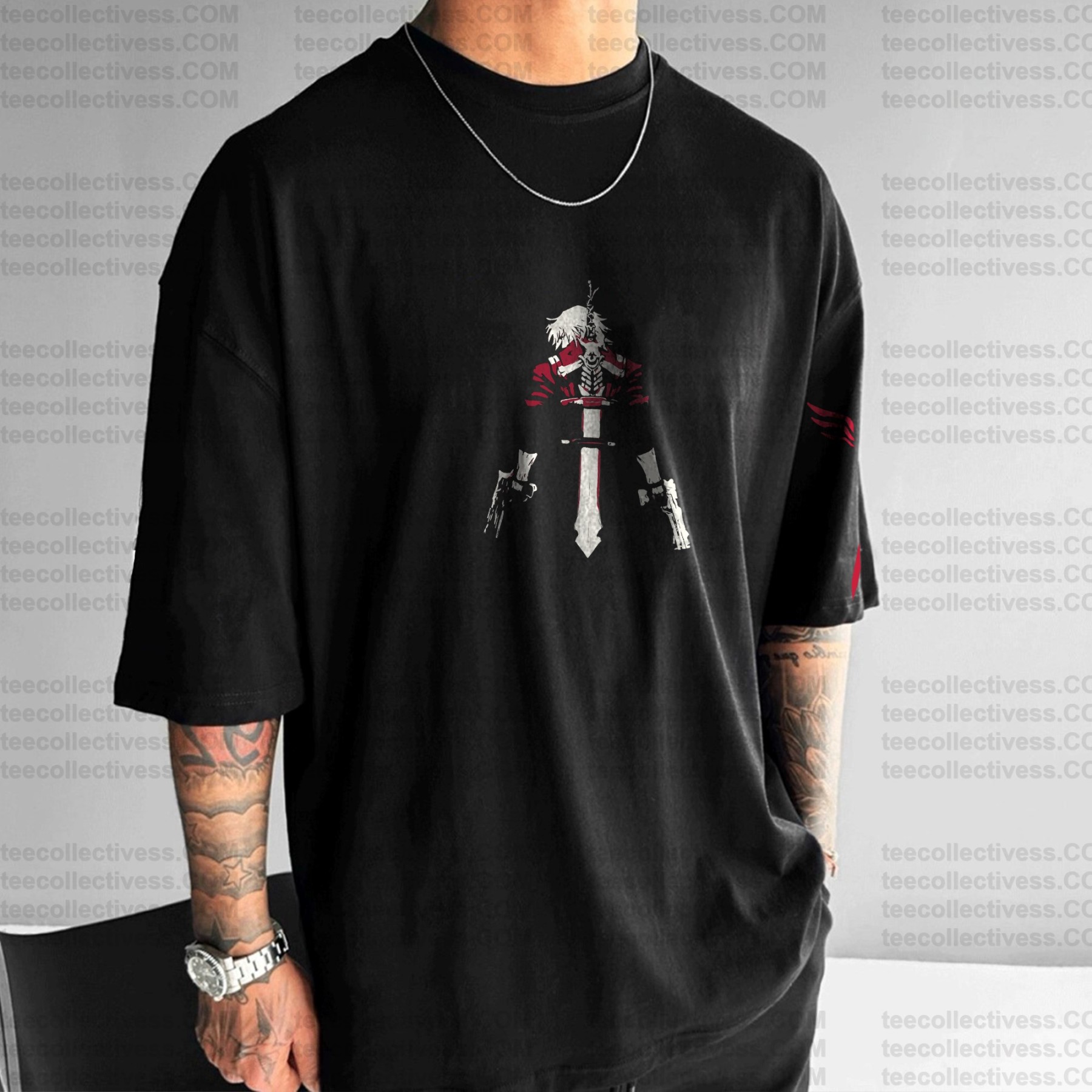 Unisex Anime Inspired Vintage T-Shirt