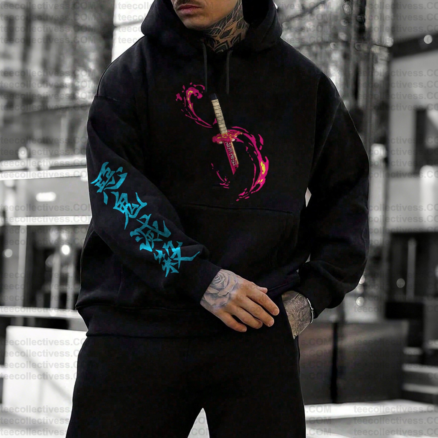 Unisex “ Demon slayer   ” Graphic Streetwear Vintage Hoodie