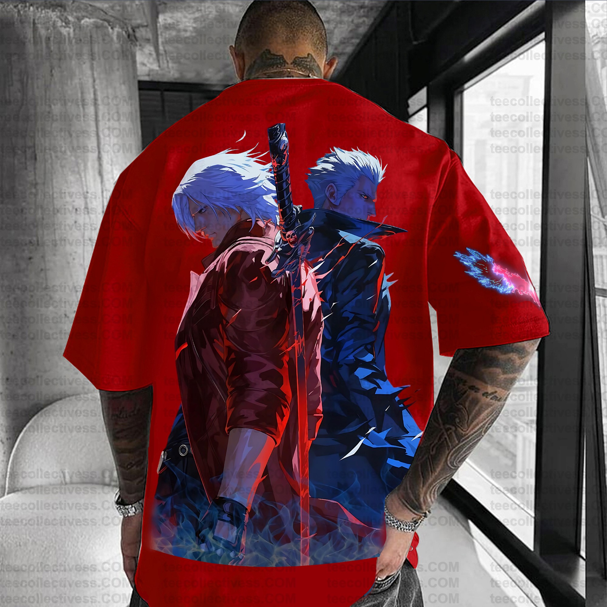 Unisex Anime Inspired Vintage T-Shirt