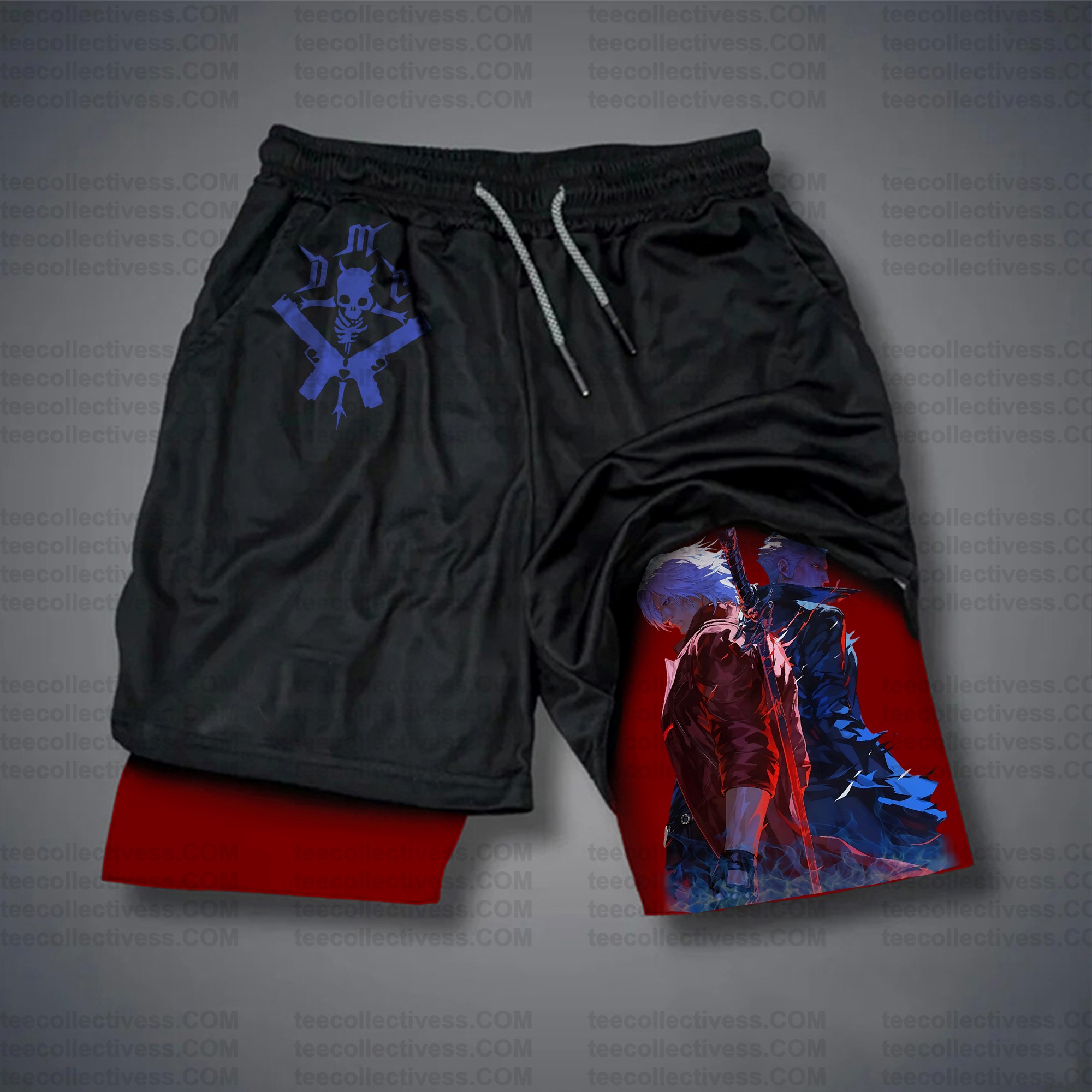 Unisex Casual Anime Streetwear Shorts