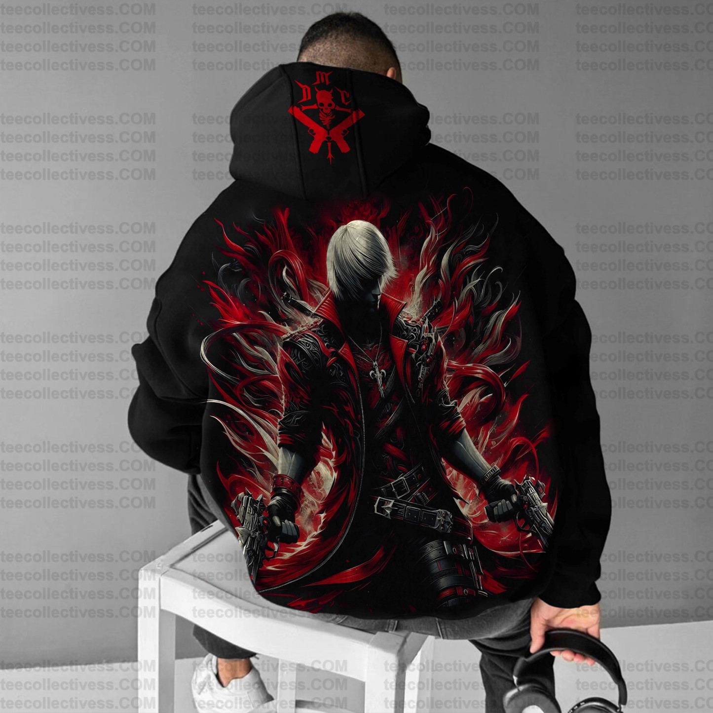 Unisex Oversized Anime Print Hoodie | One Piece