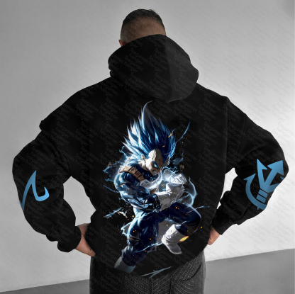 Unisex Graphic Streetwear Vintage Plush Hoodie