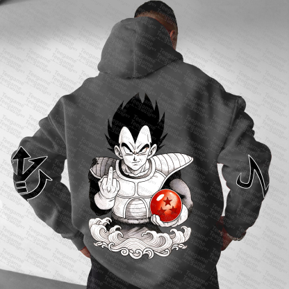 Unisex Graphic Streetwear Vintage Plush Hoodie