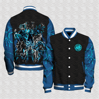 Unisex Vintage Anime Graphic Jacket