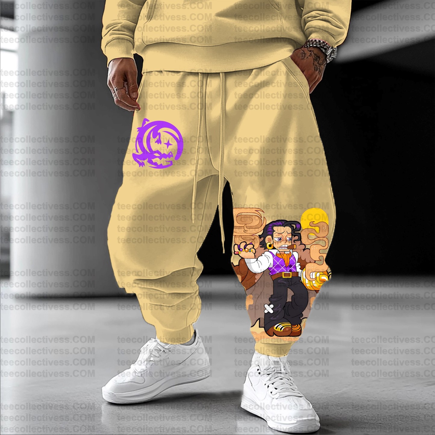 Unisex Anime Inspired Vintage Plush Pants